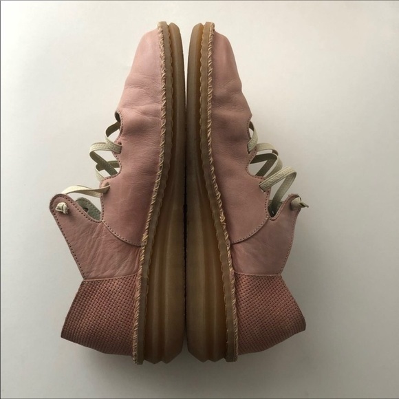 On Foot Pink Suede Leather Slip on Shoes 41 - Picture 7 of 11